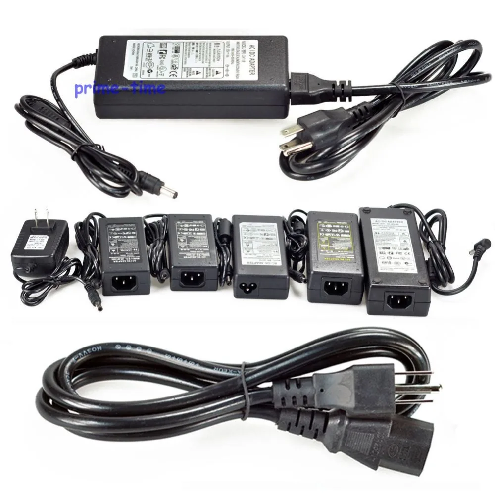 AC To DC 24V Power Adapter Supply 1A 2A 3A 5A  Universal Converter Charger With EU/US/AU/UK Plug Cable For LED Strip