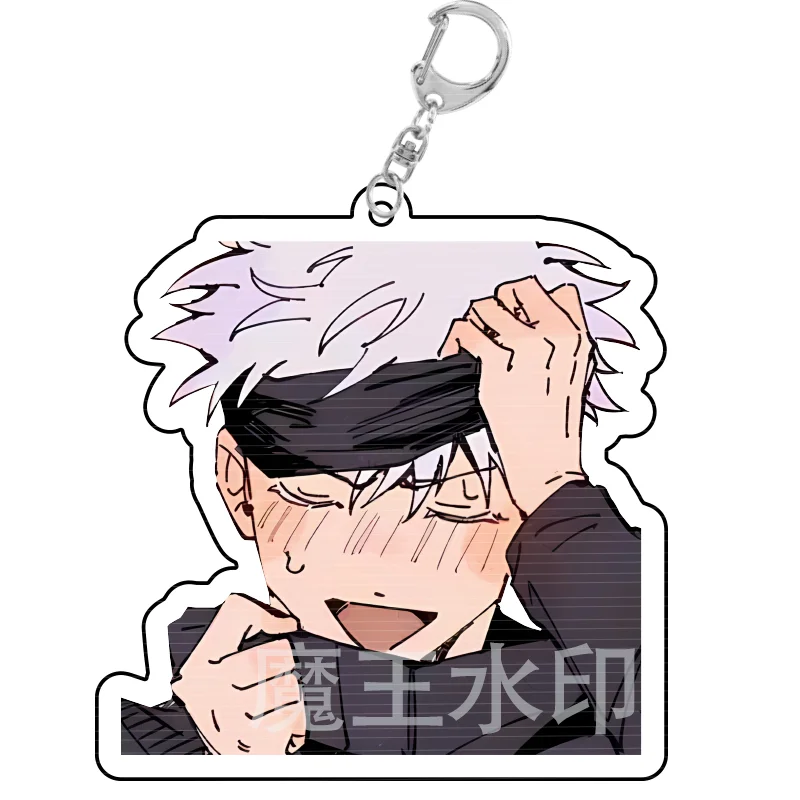 

Anime Jujutsu Kaisen Satoru Gojo Itadori Yuji Geto Suguru Cosplay Acrylic Keychain Pendant Cute Ambitus