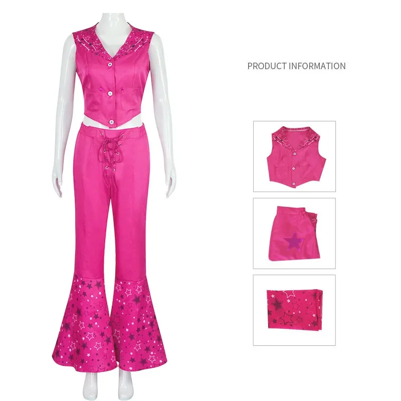 أزياء Volwassen Man Film Barbier Ken التأثيرية Jas Sjaal Voor Mannen Mannelijke Rollenspel ملابس الهالوين كرنفال Vermomming #3