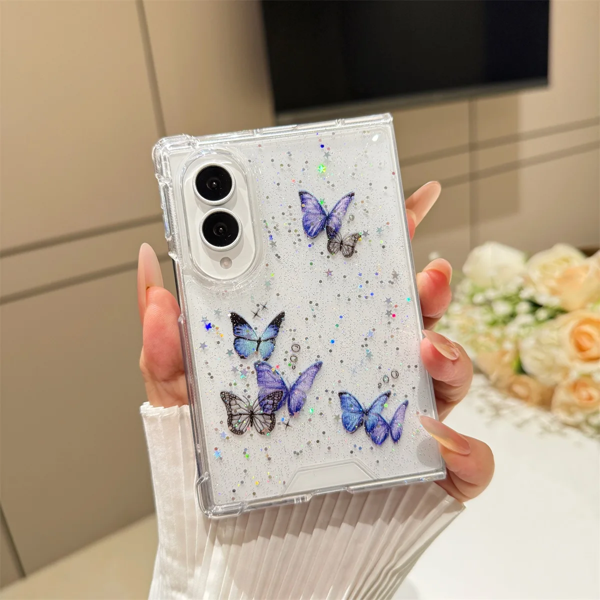 For Samsung Galaxy Z Fold 8 Wide ZFold8 Case Skin-Friendly Ultra-thin Soft Silicone Shockproof Protection Back Cover Accessories