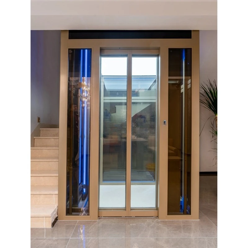 High-quality 500kg passenger elevator traction drive for residential household and commercial elevators
