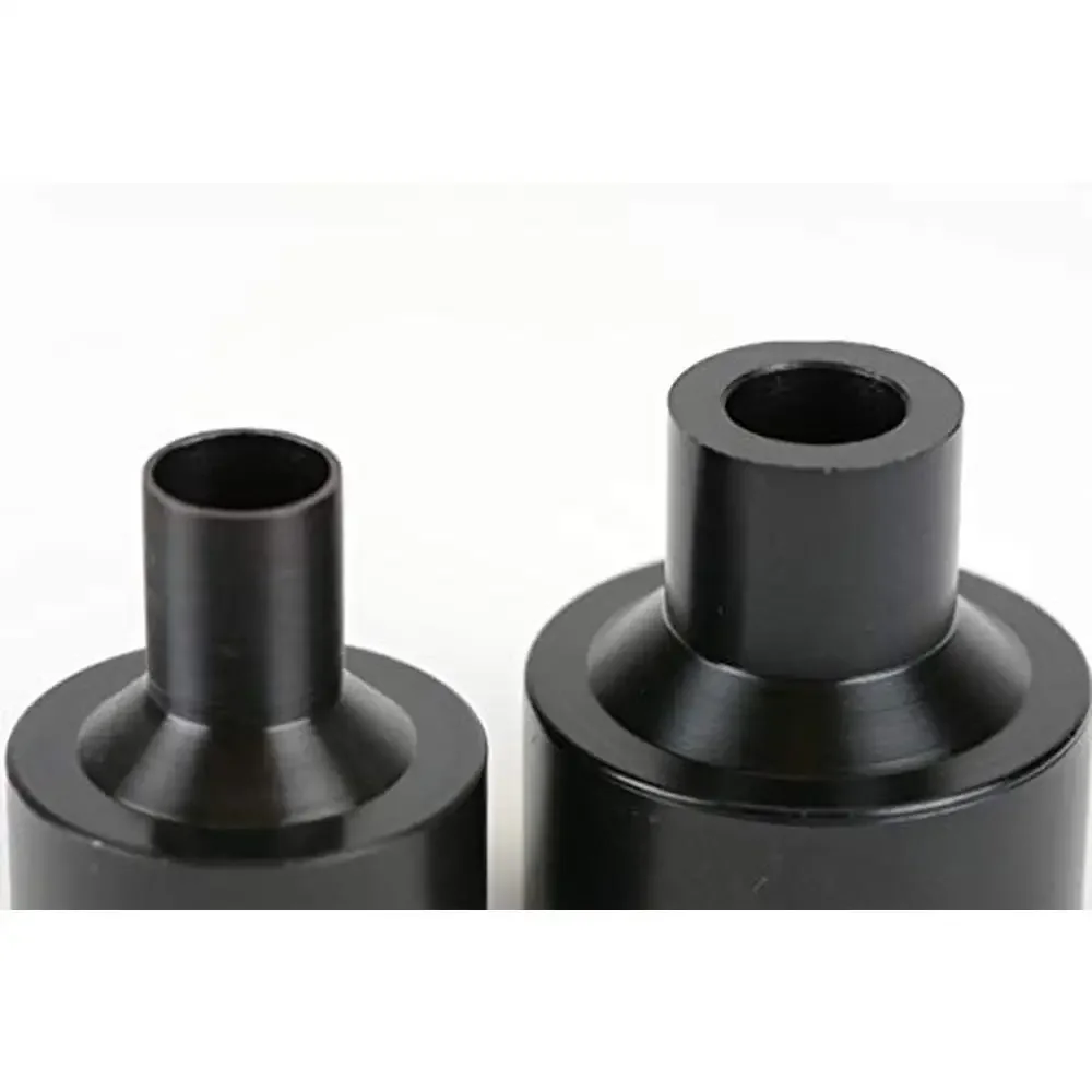 Zestaw 8 szt. wykrojników do otworów rozszerzanych z wgłębieniami, hydrauliczny napęd, kompatybilny z wykrojnikami, hartowana stal narzędziowa.