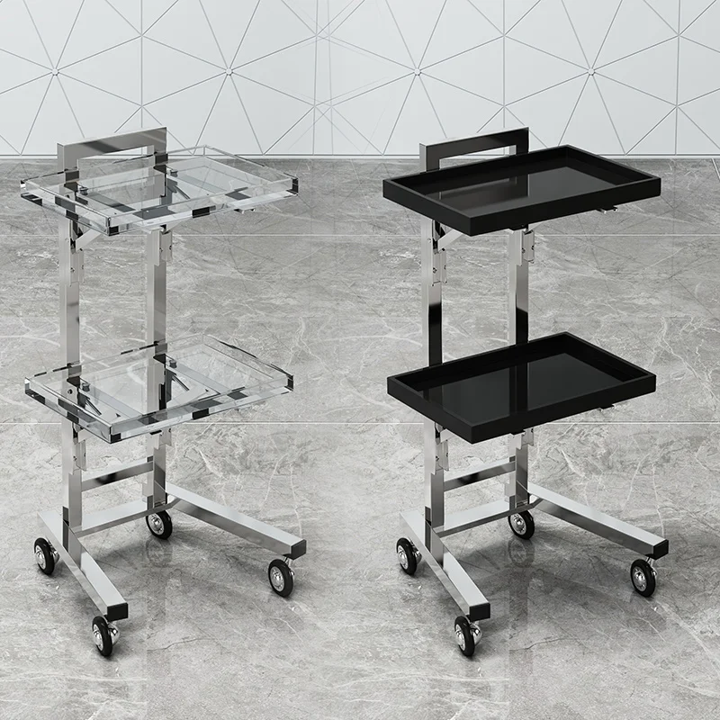 

Hair shop tool cart, special perm and dyeing cart for hair shop, bar storage rack, removable trolley for hair cutting