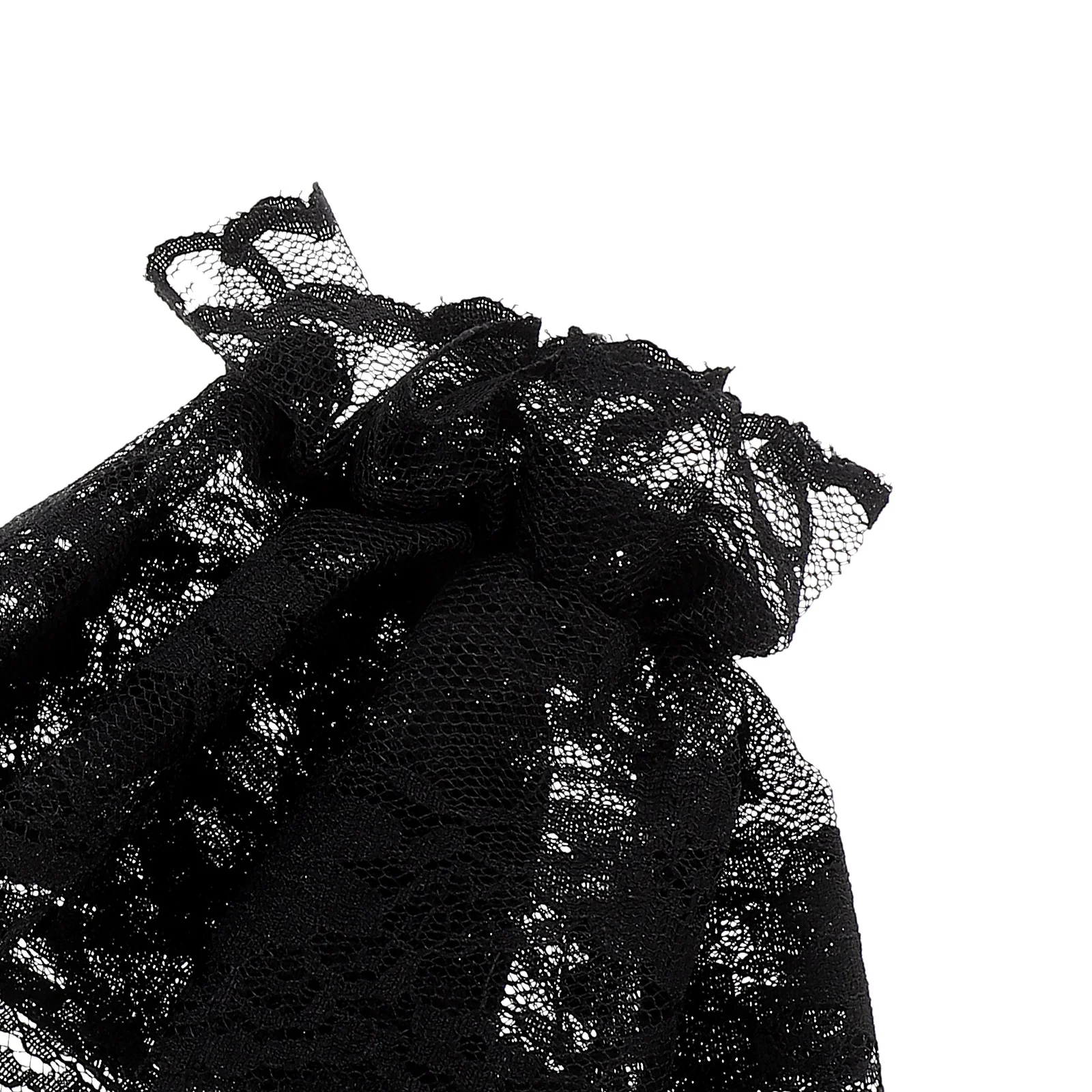 

2Pairs Lace Wrist Sleeves Short Lace Hand Sleeves Elegant Lolita Style for Wedding Party Performance Accessories