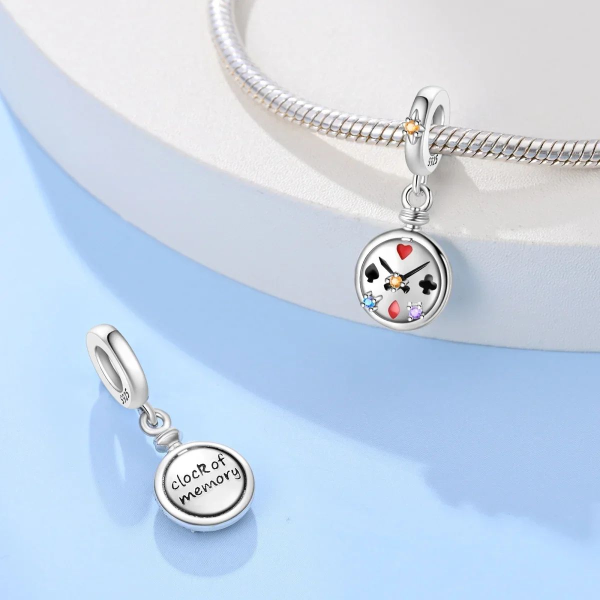 Silver 925 Fairy Tale World Series Pendant Evil Queen Charms Beads Fit  Original Bracelet for Women Diy Fine Jewelry Gift