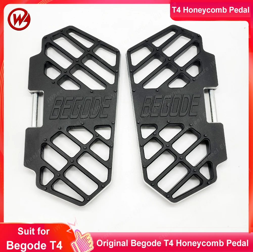 Original Begode T4 Electric Unicycle Honeycomb Pedal T4 Pedal Assembly for Begode T4 Electric Wheel Official Begode Accessories