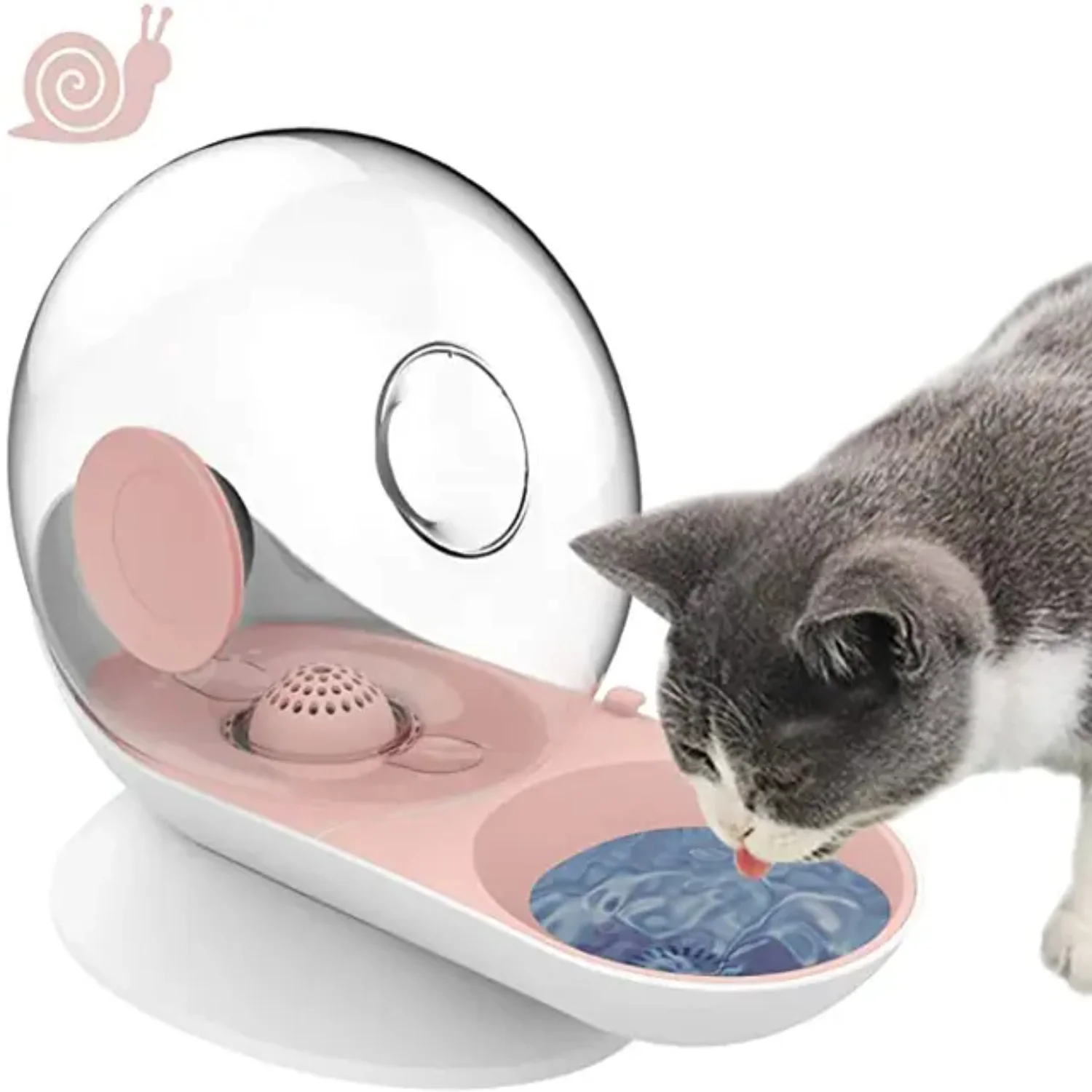 Snails Bubble Cat Water Fountain Automatic Pet Water Dispenser for Cats Dogs Large Capacity Cat Drinking Bowls Pet Supplies