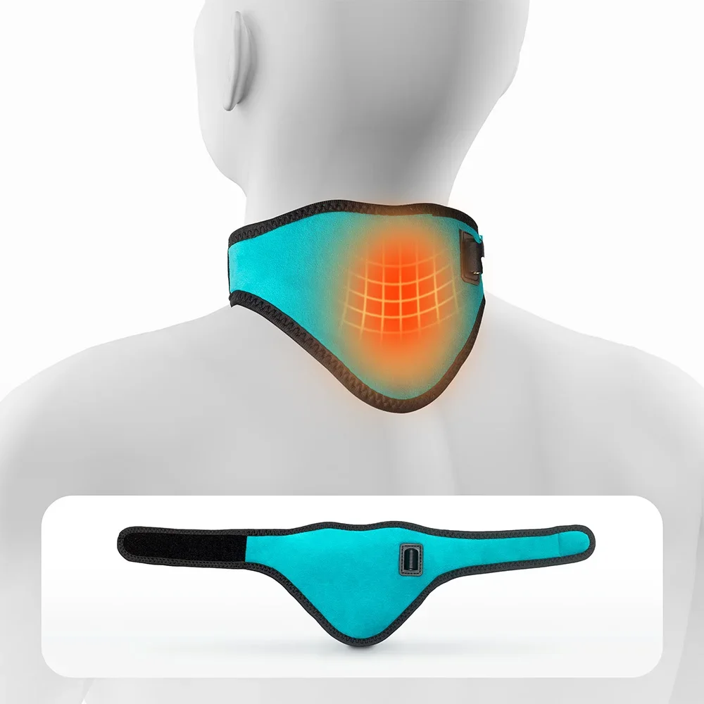 Electric Heating Neck Brace Reliever Neck Pain  Spontaneous Heating Massager Cervical Vertebra Therapy Muscle massager Care Tool image 6