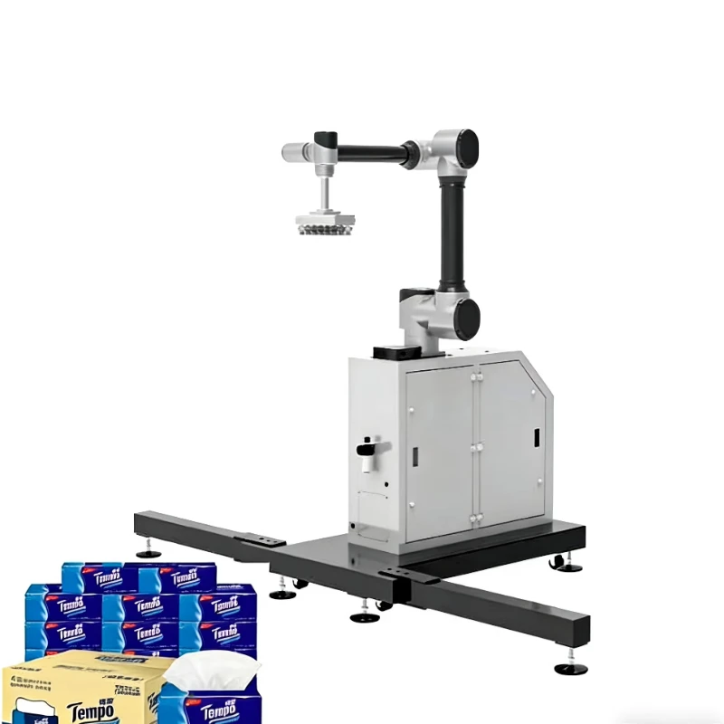 Automatic Pallet Robot/Palletizer Machine for Food & Plastic Packaging High Productivity 20kg Load Capacity