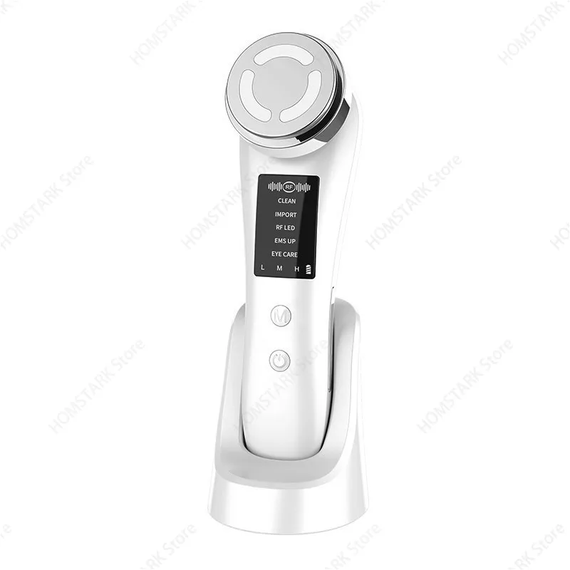 EMSLED Photon Facial Beauty Device Hot Compress Import Export Instrument Portable Home Skin Care Facial Massage Maintenance Tool