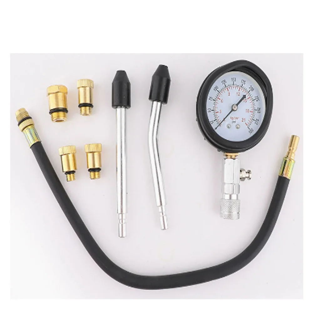 Dual Use Cylinder Compression Tester Gauge Kit Universal Multi-functional Engine Pressure Test Tool For Car Motorcycle Home