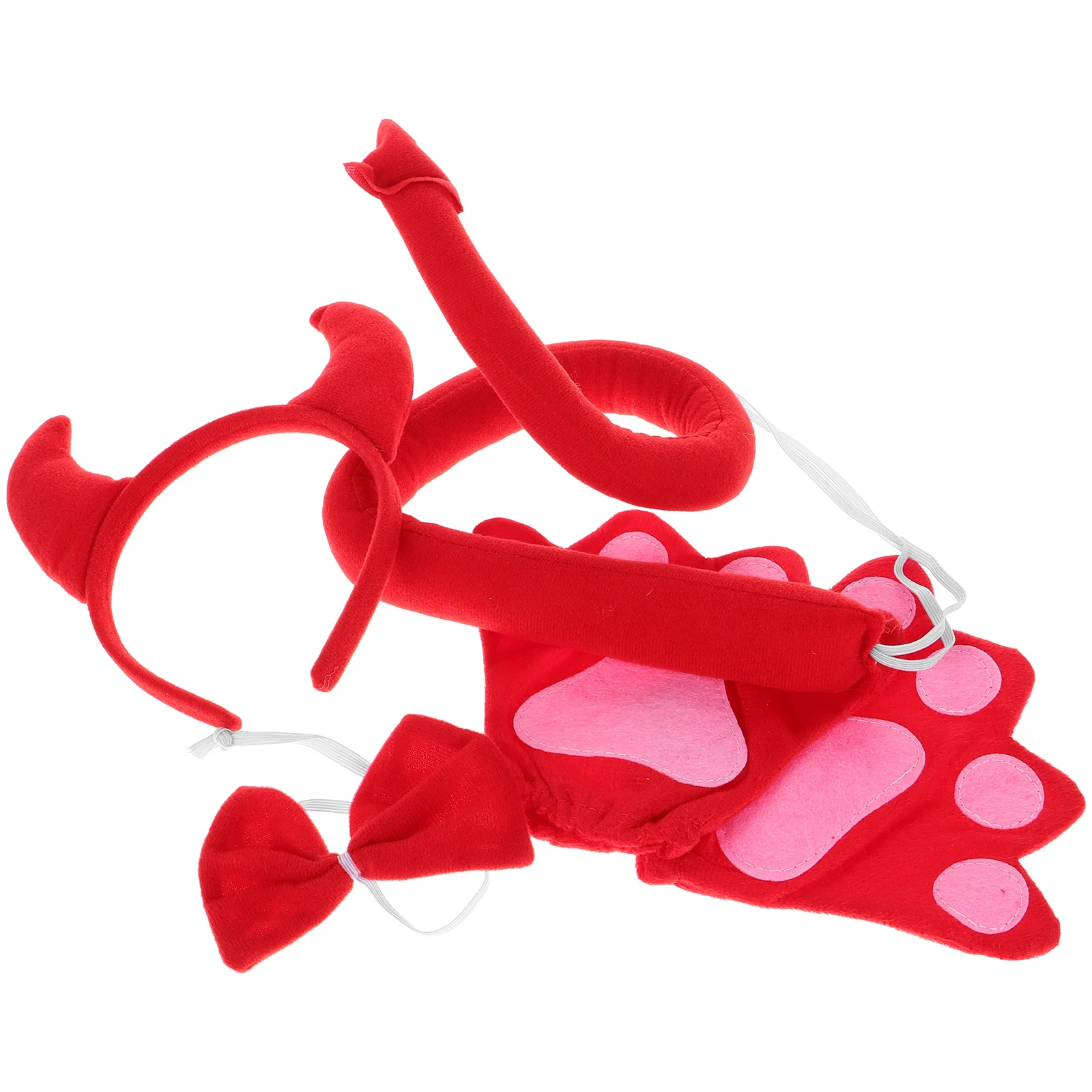 

1 комплект, повязка на голову с рогами дьявола на Хэллоуин, детский карнавальный костюм, праздничное платье на день рождения, повязка для волос с ушками дьявола, повязка для волос с ушками дьявола