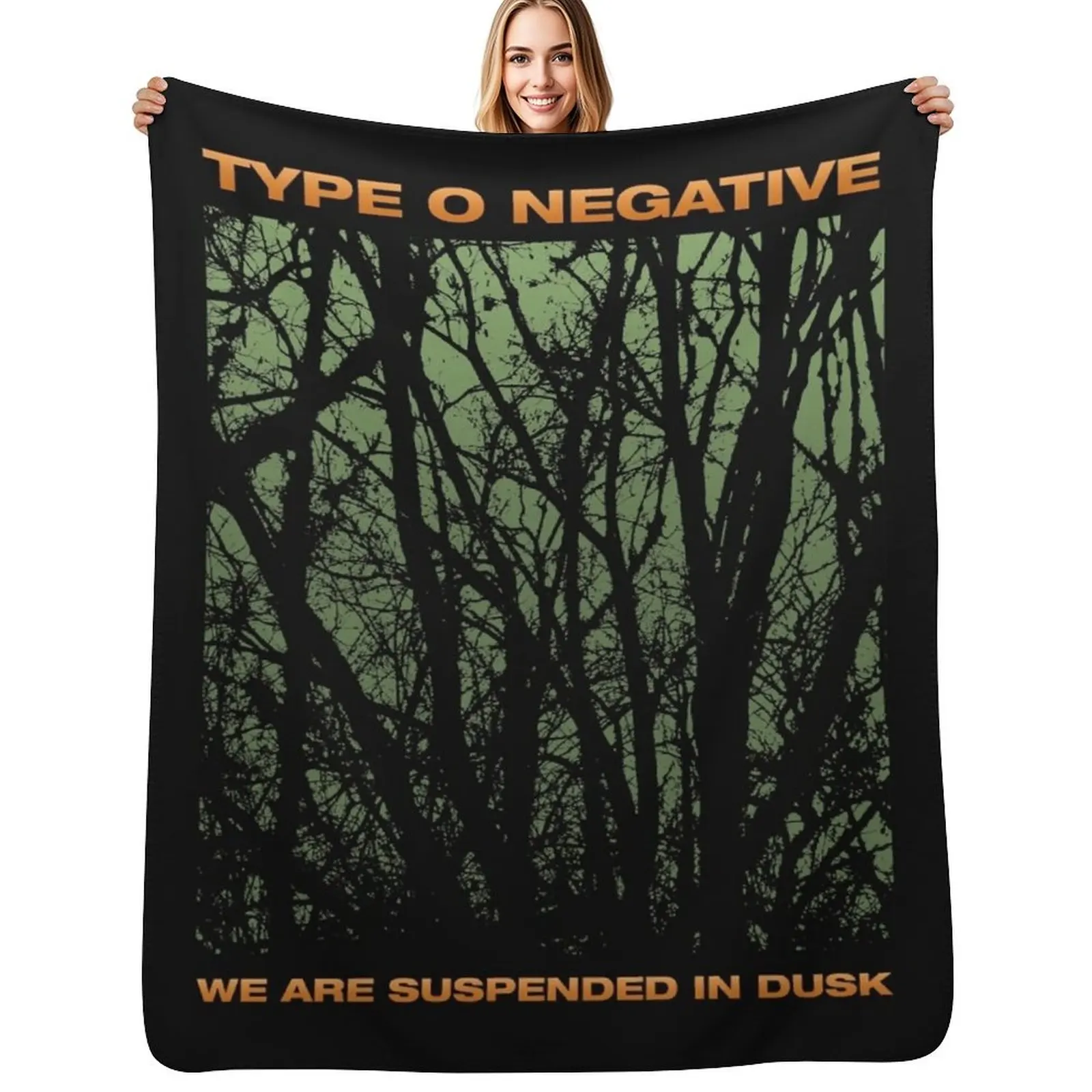 Type O Negative - Suspended in Dusk Essential T-Shirt Throw Blanket Sofa Throw Sofa Shaggy Decorative Beds Camping Blankets