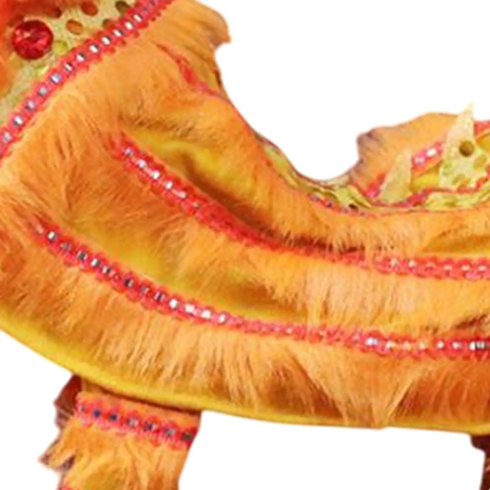 중국어 인형극 사자 장난감 휴대용 창조적 튼튼한 공예 봄 축제