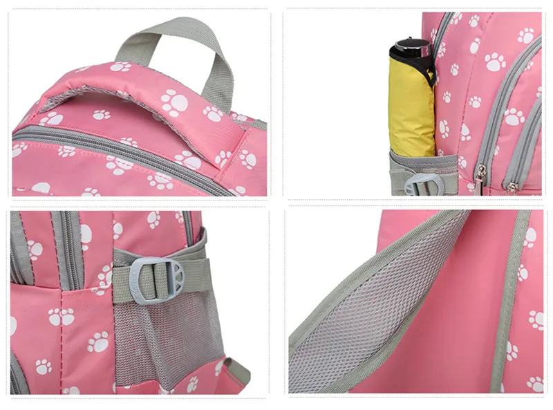 Mochilas escolares transpirables para niños, bolsa de libros de moda para mujeres, mochila de hombro de viaje de ocio, mochila escolar infantil