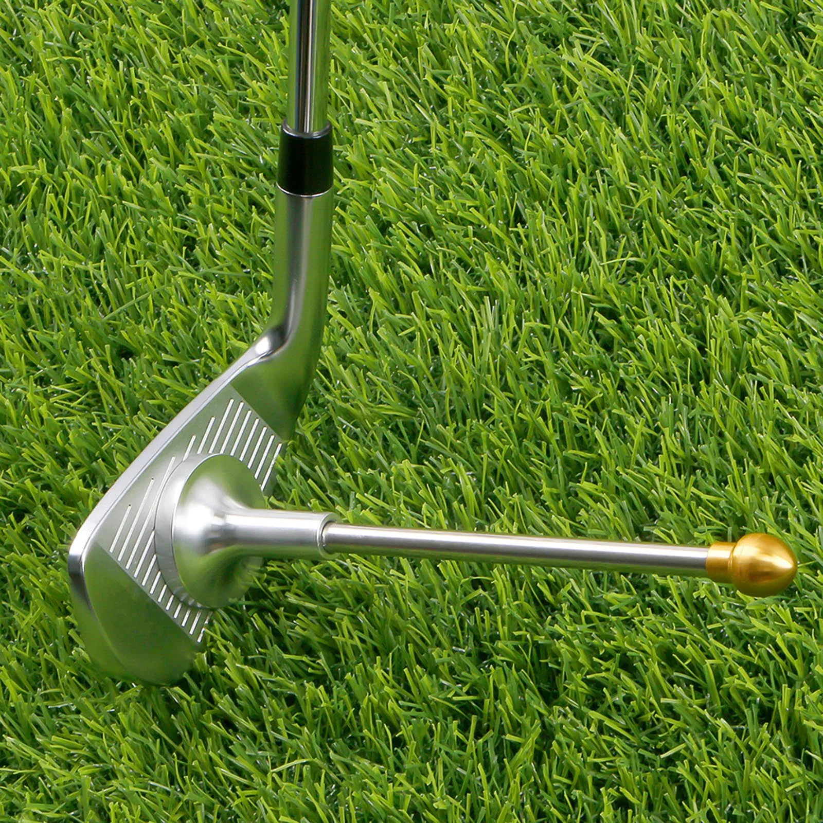 1Pc Golf Club Alignment Stick Telescopic Magnetic Bottom Alignment Rod Golf Swing Trainer Corrector Aid Tools