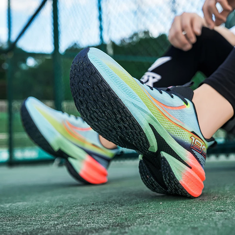 

Men'S Carbon Plate Support Sports Shoes With Shock Absorption And Rebound Running Shoes With High-Quality Value Casual Shoes