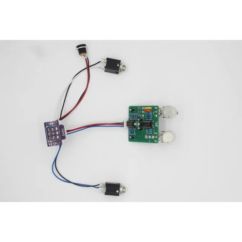 DIY Handmade Electric Guitar Effects Haunting Mids Reproduction Midrange Pre-Effects Board