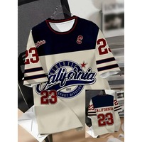 Summer 2025 New 3D Letter Print Personalized Fashionable Casual Men's Women's Quick-drying T-shirts Children's Daily Tees Tops