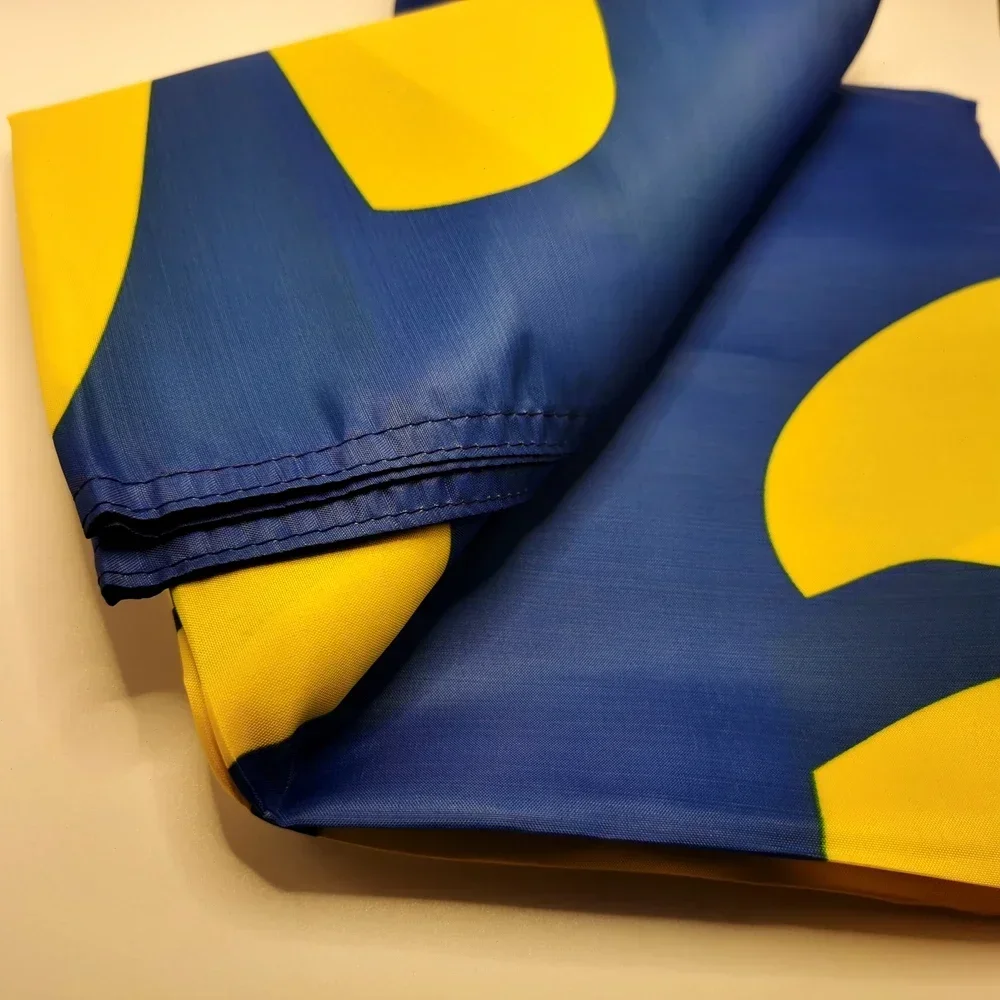 Ukraine National Flag 90x150cm - Durable Polyester, Vibrant Colors, Ideal for Outdoor Decor, Patriotic Displays & Events