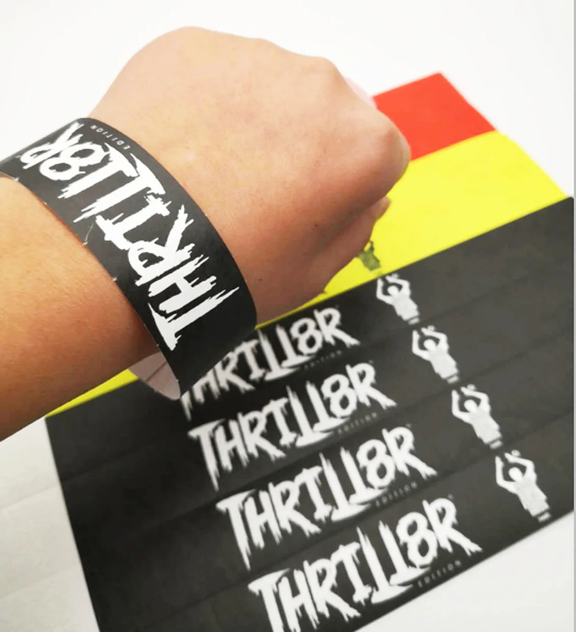 Disposable Wristband Tyvek Event Id Bands For Party Custom Festival Bar Bracelet  Medical Identity Wish Paper Band With Number