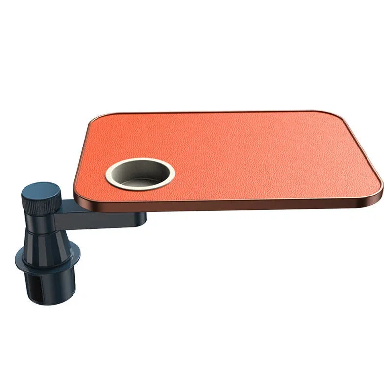 

Многофункциональная автомобильная маленькая настольная доска - оранжевый прямоугольный стиль, креативная доска для письма на заднем сиденье для ноутбука, офиса и