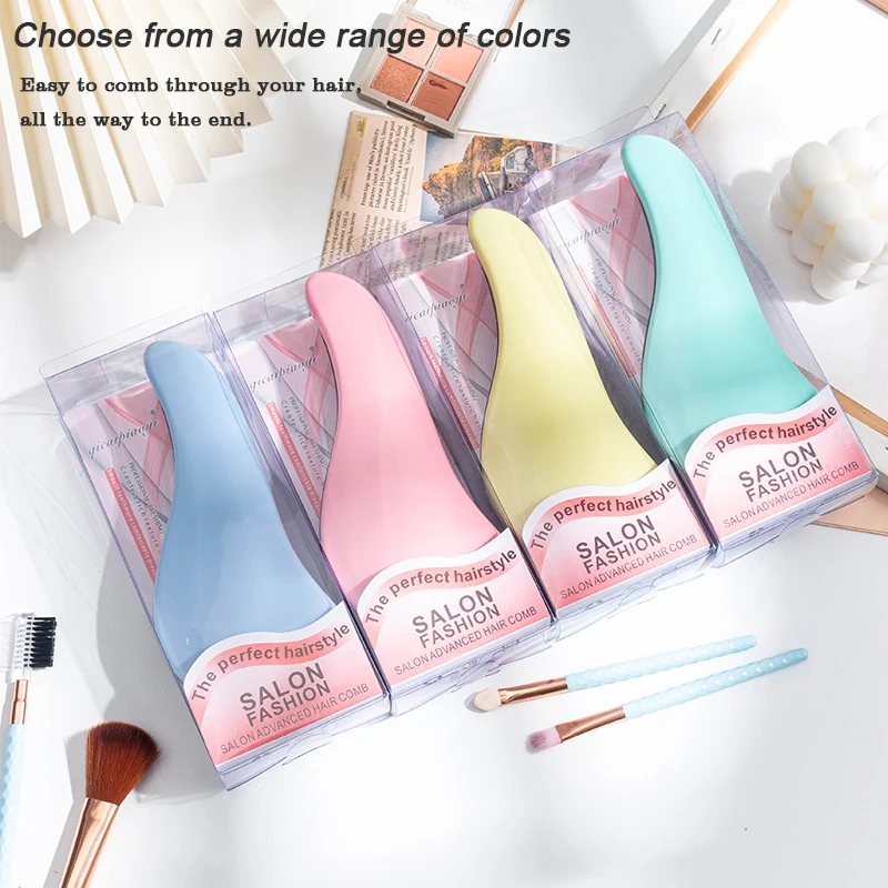 

Мини-распутыватель, щетки для волос, массажер, расческа для влажной и сухой уборки, портативные гладкие инструменты для распутывания волос, расческа