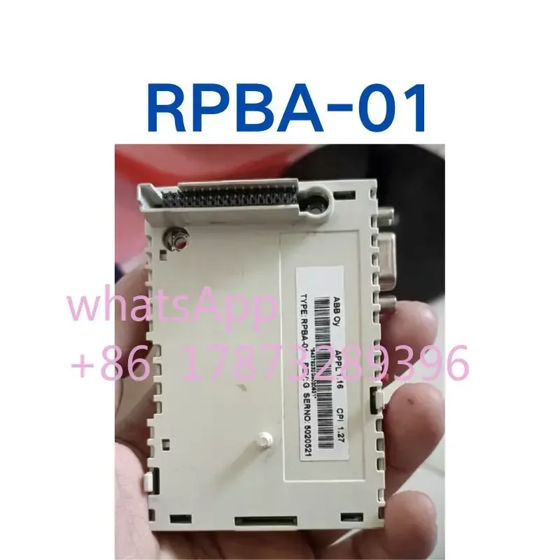 

Б/у модуль связи преобразователя DP RPBA-01 ACS800 протестирован нормально, функция неповрежденная