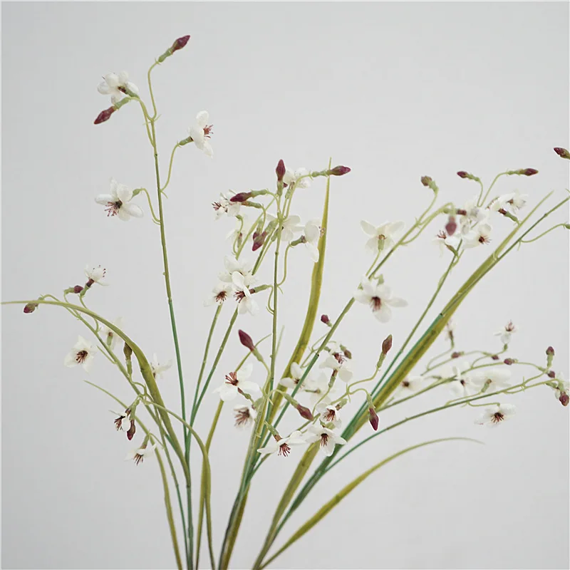 90 سنتيمتر الأوركيد الكراث الاصطناعي الزهور الزفاف قاعة الجدول ديكور المنزل زهرية الحلي زهرة ترتيبات اكسسوارات صور الدعائم #5