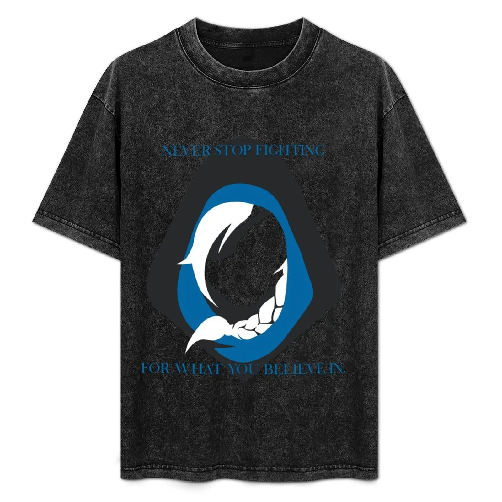 

Ana Never Stop Fighting T-Shirt kawaii clothes Funny t-shirt korean fashion funny meme t-shirts mens t shirt