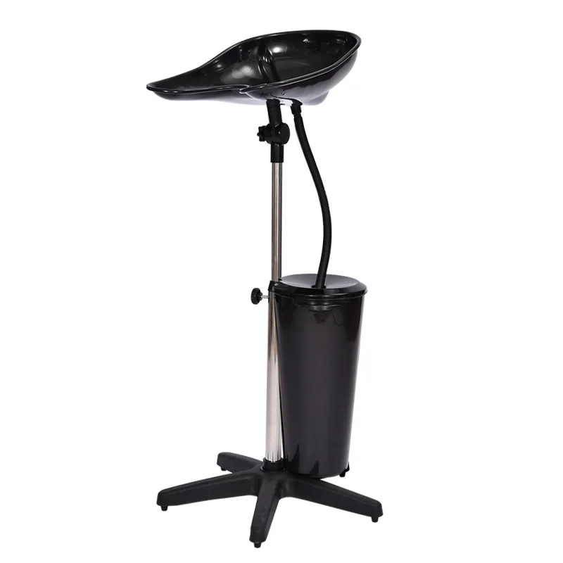 Hair salon mobile vertical shampoo basin car flushing basin car portable mobile elderly pregnant women seated shampoo cart