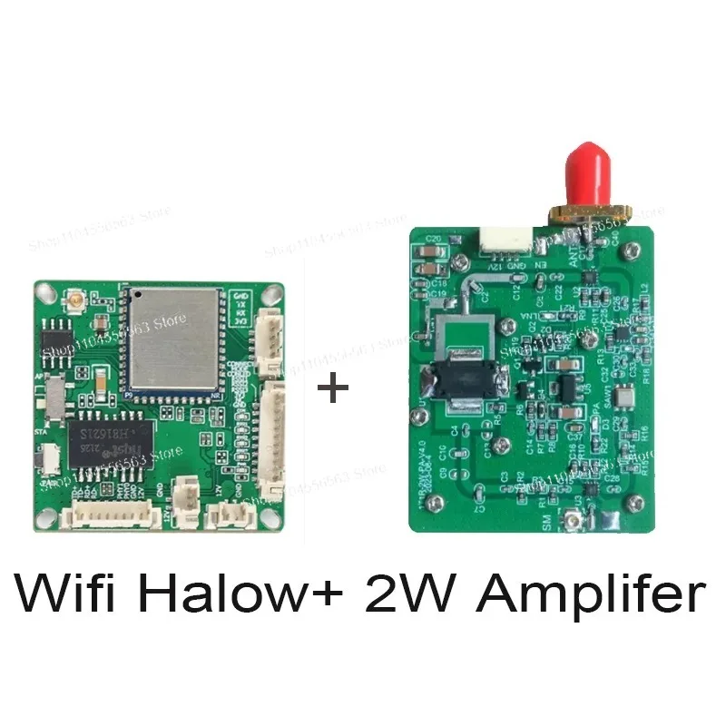 2W 802.11ah Wi-Fi HaLow Video Transmitter 32Mbps 3Km Drone FPV IP Camera Module for UAV