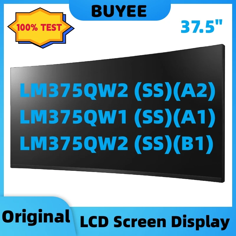 

37.5" Original NEW LM375QW2-SSA2 LM375QW1-SSA1 LM375QW2-SSB1 LCD Screen Display LED Monitor 3840x1600 UHD Computer Replacement