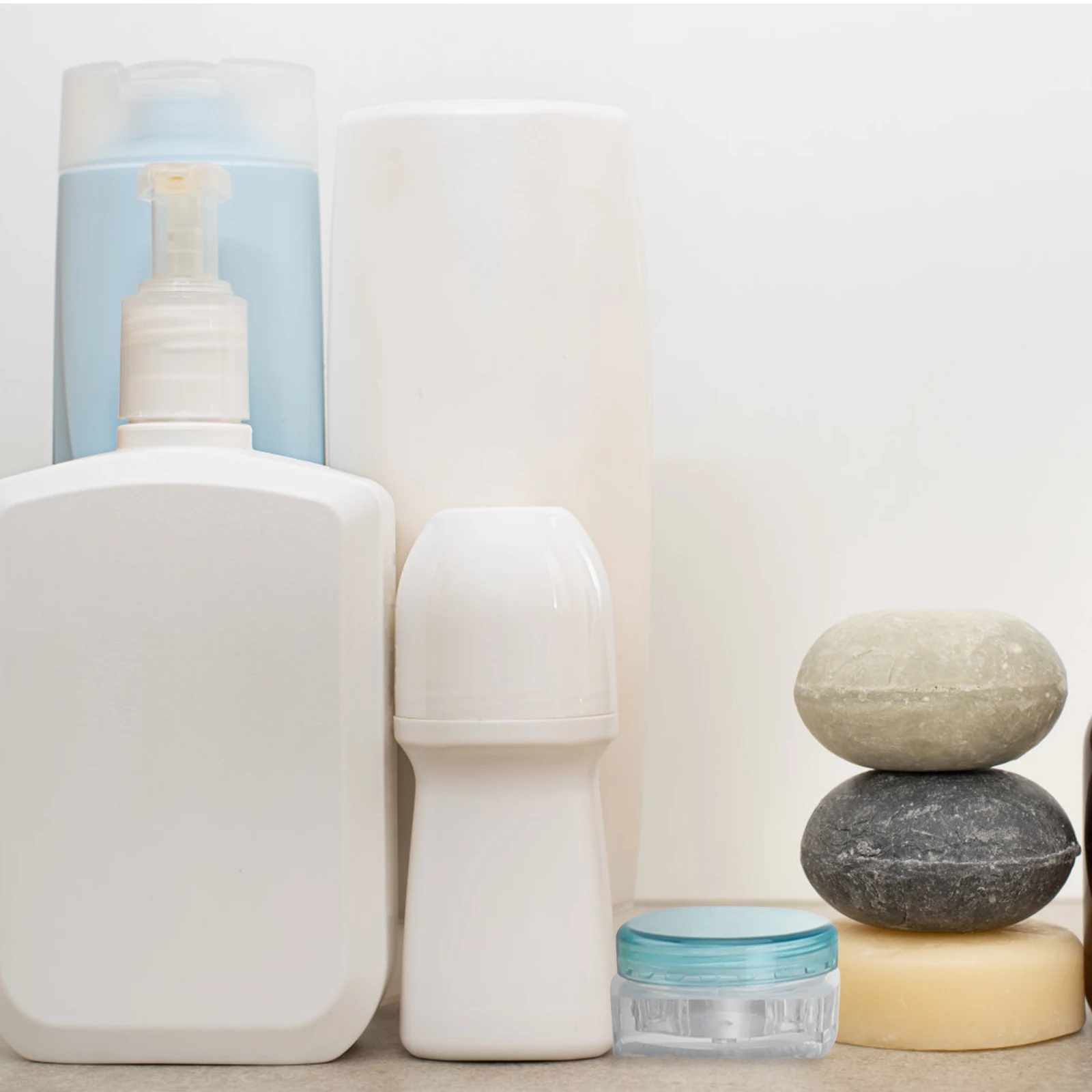 

64 Pcs Cream Bottle Sample Box Toiletry Travel Bottles Makeup Jars Mini Lotion Eye
