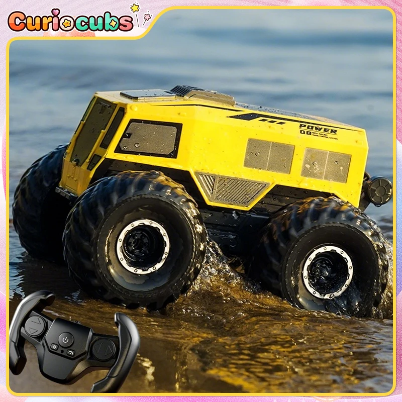 

JJRC Q210 RC Car 4Wd All-Terrain Off-Road Vehicle 2.4G Remote Control Amphibious Vehicle 360 Rotation Drift Car Boy Toy Kid Gift