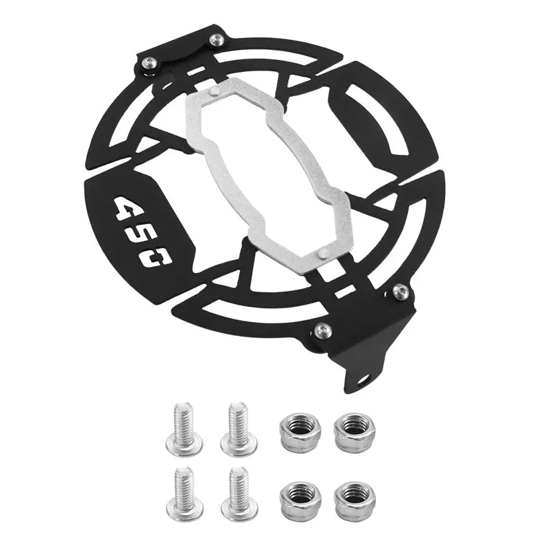A21F-Motorcycle Accessories Headlight Grill Lampshade Modified Net Lamp Shell For Himalayan 450 Guerrilla 450