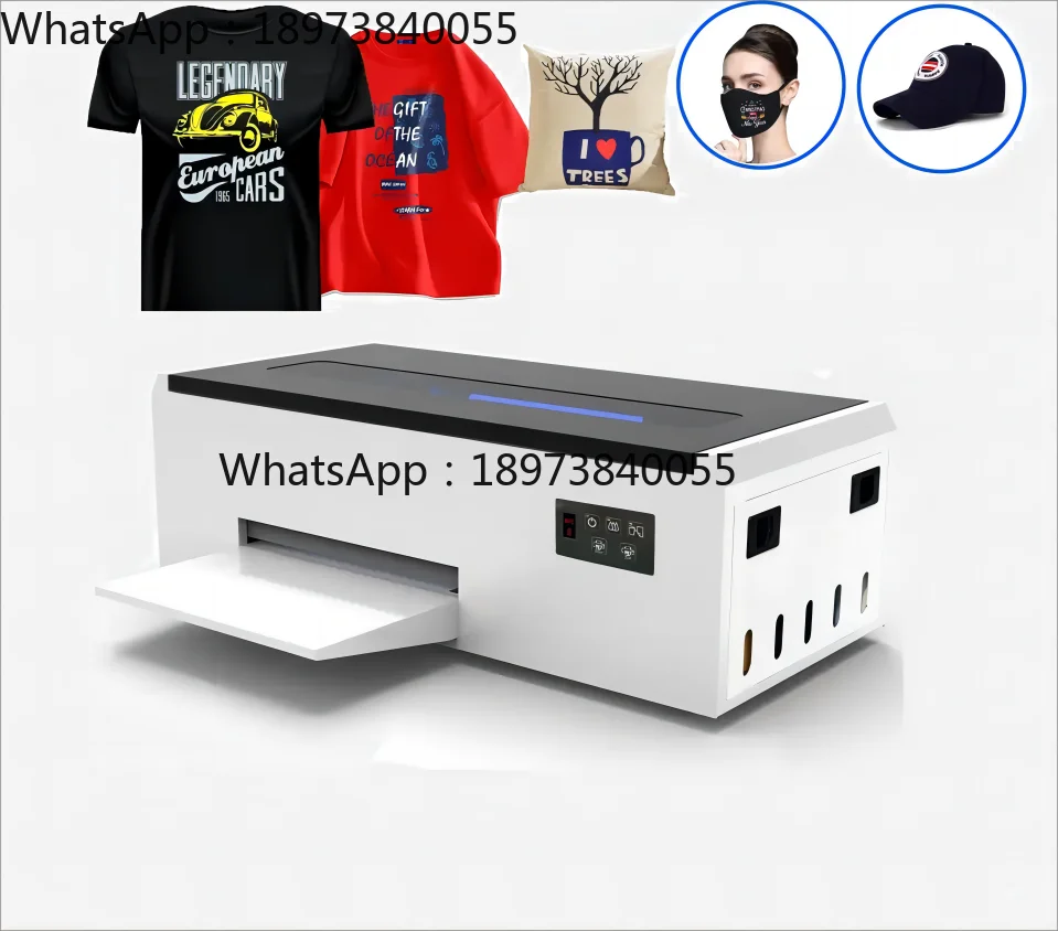 

Печатная машина формата А4, цифровой печатный плоттер для футболок, струйный принтер, печатающая головка L805, принтер DTF L805