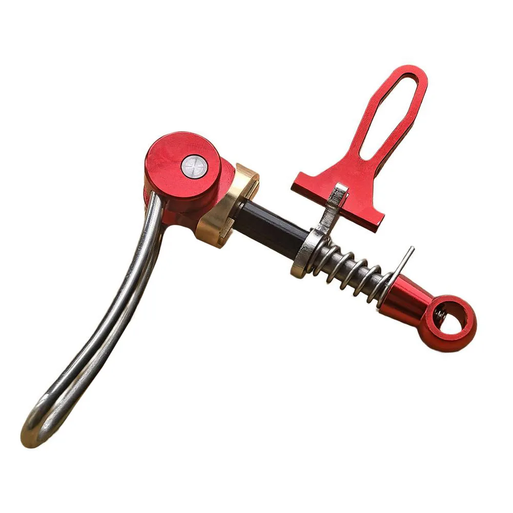 

Folding Bike Clamp Quick Release Clamp Good Compatibility Easy Installation Folding Hook Feature Easy Install Bicycle Clamp