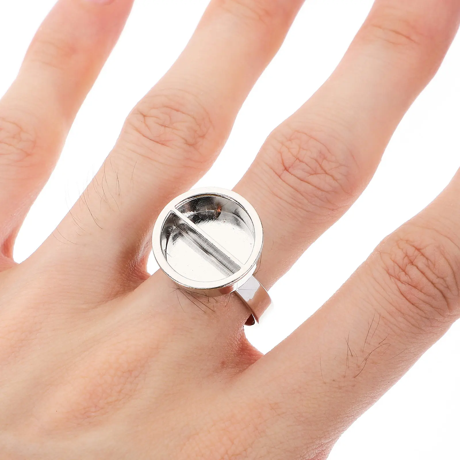 

5Pcs Ring Holder Set Multi Functional Eyelash Extension Lash Cups Eyelashes Glue Ring Holder Extension Tool Beauty Supplies