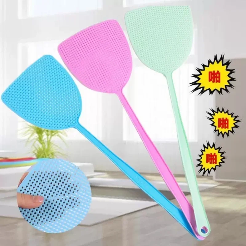 5PCS Plastic Fly Swatter Beat Insect Flies Pat Anti-mosquito Shoot Fly Pest Control Mosquito Tool Home Kitchen Accessories