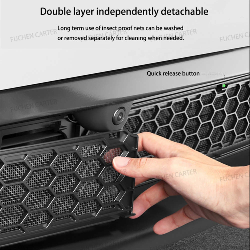 テスラ モデル3 2025年発売 ハイランド インナーベントグリル ロワーバンパー 防虫ネット エアインレット 防塵カバー