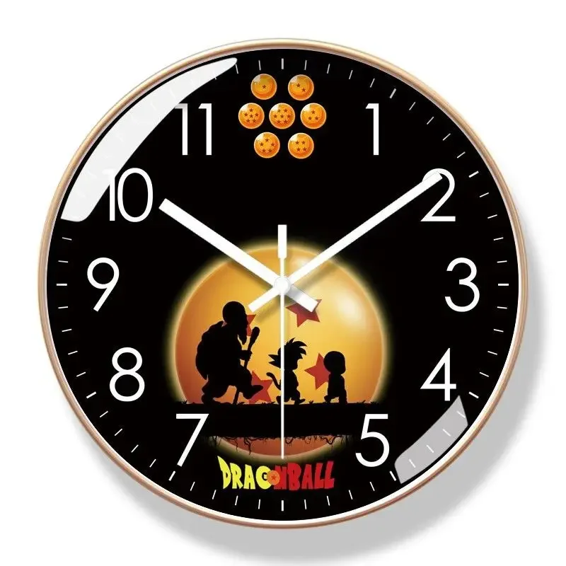 Dragon Ball Goku Wall Clock 10 Inch Round Quartz