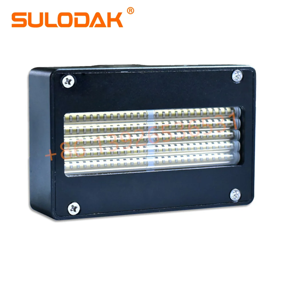 DYS80P Water Cooling UV LED Curing Lamp 350W 395nm LED UV Lamp TX800/XP600 Dual-nozzle UV Machine LED Curing Lamp
