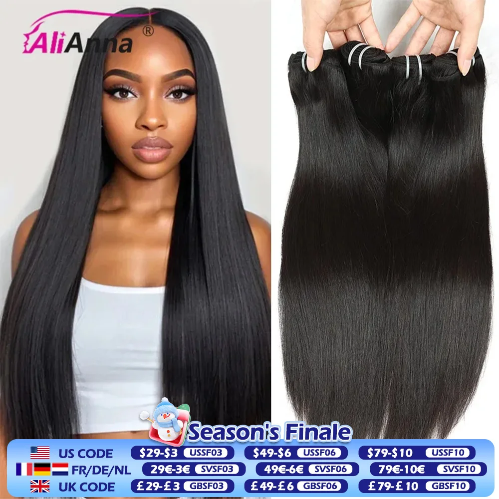 15A Double Drawn Virgin Bundles Human Hair Raw Vietnamese Hair Bundles Human Hair Straight Bundles Unprocessed Hair Extensions