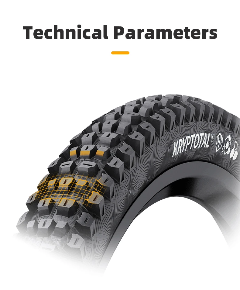 Continental MTB-Reifen Xynota 27,5/29x2,4 3/180 TPI Pannenschutz Mountainbike Faltreifen Schwarz Chili Compound Tubeless – Detail 12