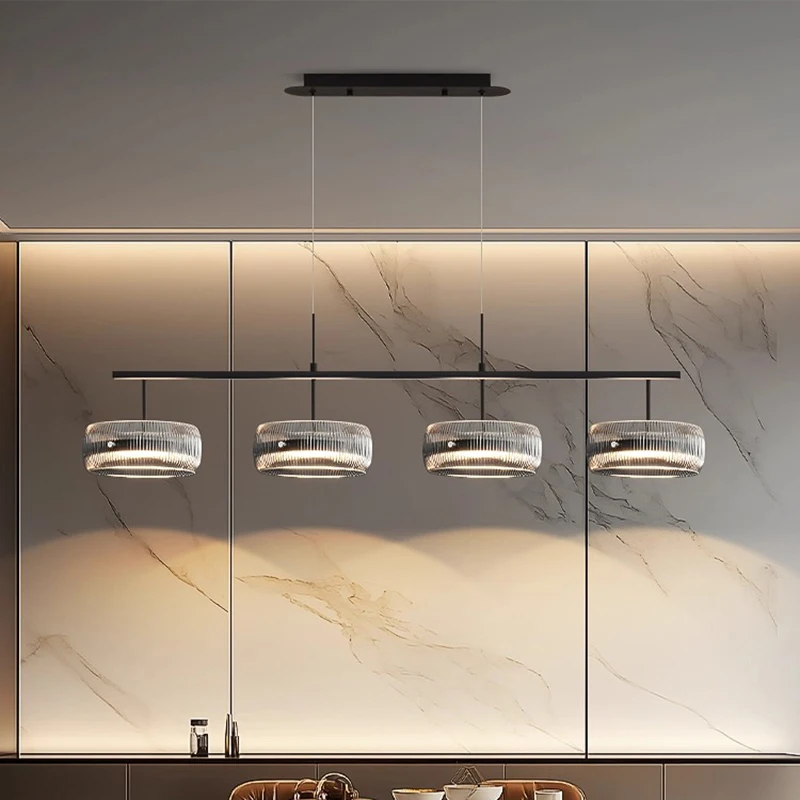 

Modern Home Decor Glass Chandelier for Kitchen Island Restaurant Board Pendant Lamp Interior Lighting Hanging Light Fixture