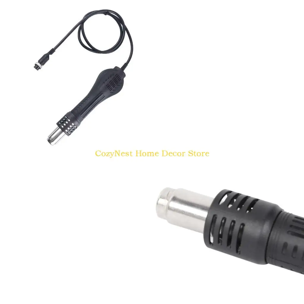 

92MF Hot Air Heat Guns Handle Desoldering Replacement for 858A 858D Rework Station Rework Solder Repair Station Desoldering