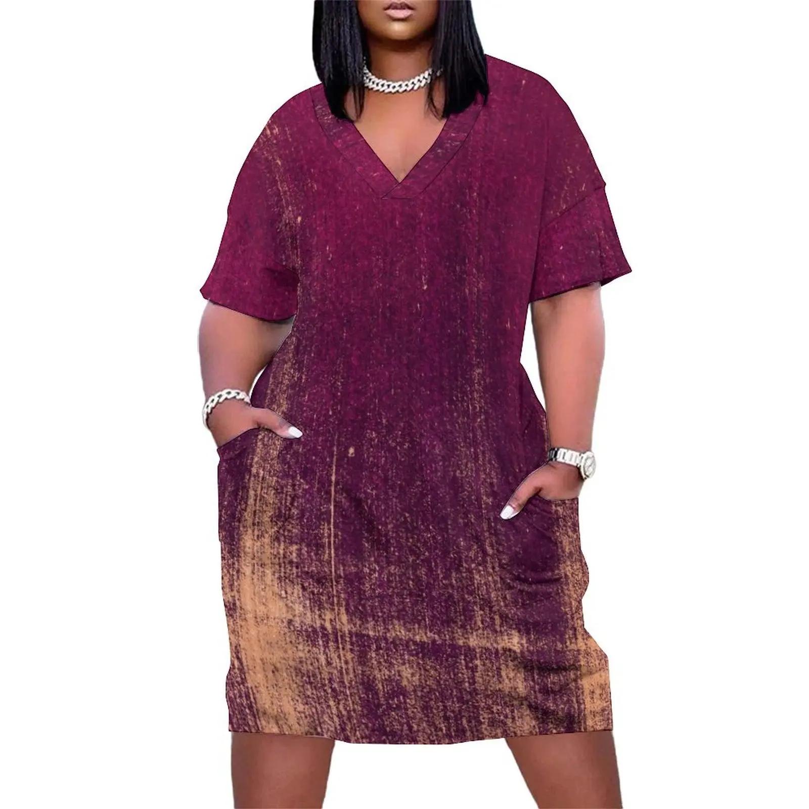 

SCRATCHES / One Loose Pocket Dress woman dress Dance dresses women's summer clothing 2025 Women's clothing