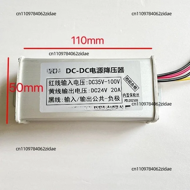 For Car Parking Heater DC-DC Converter 48V 60V 72V To 12V/24V High Power Step Down Voltage Regulator