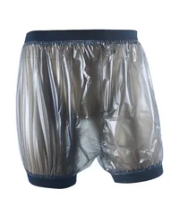 Clear Transparent PVC Shorts Briefs Waterproof PVC Pants ABDL